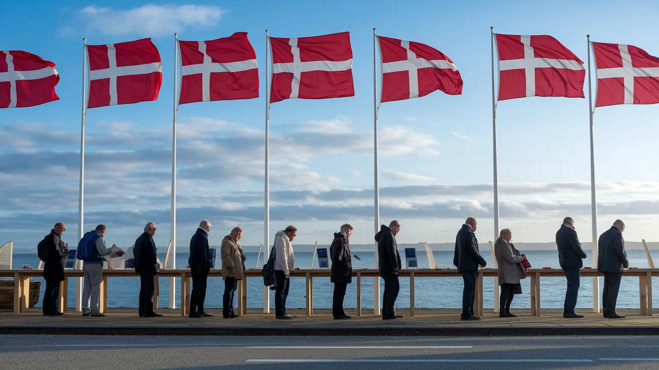 Danes Vote in Election as Frederiksen Seeks Third Term Amid Greenland Dispute