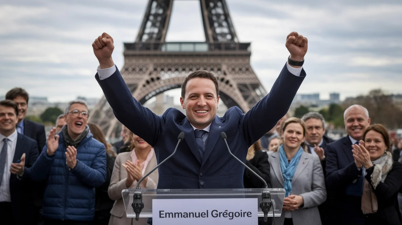 Leftist Emmanuel Gregoire Wins Paris Mayoral Election