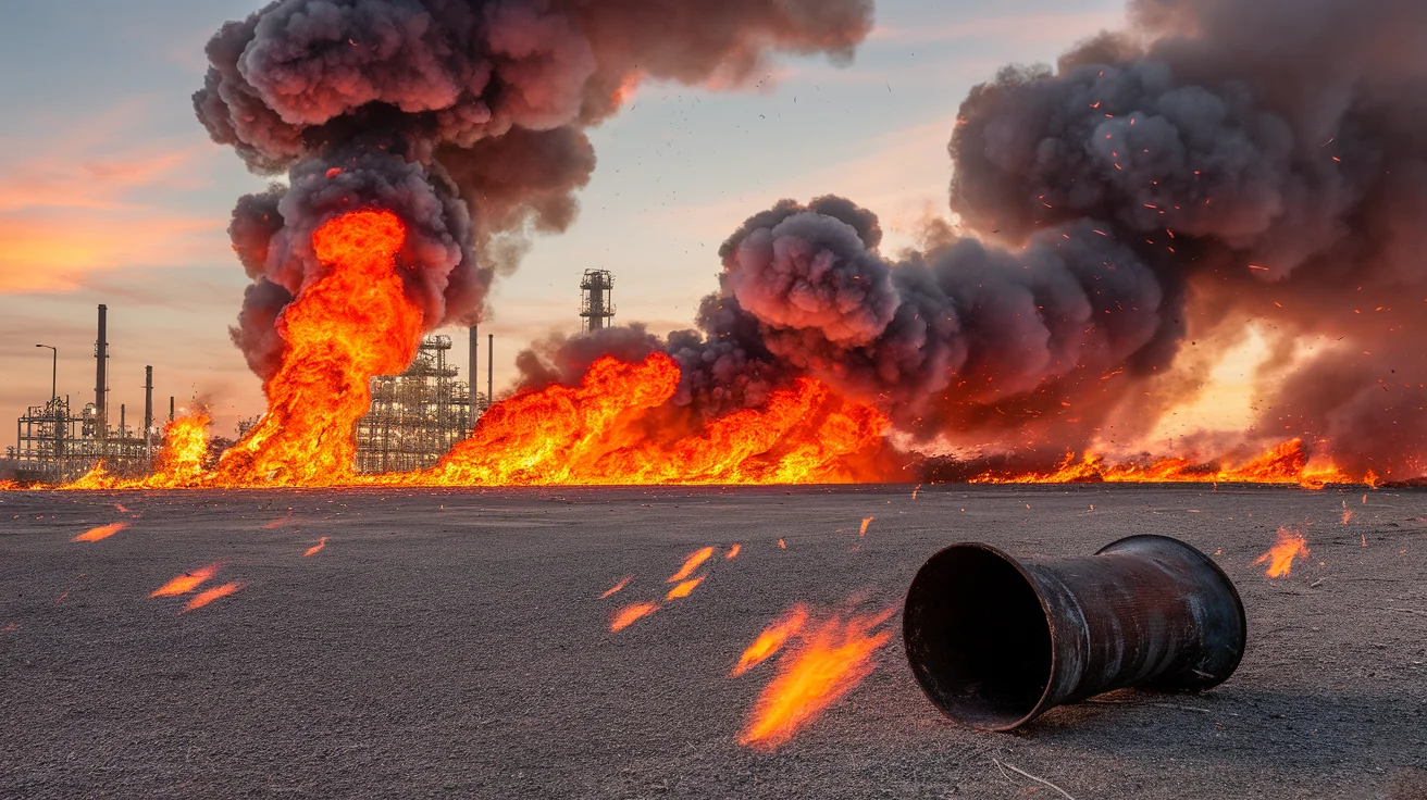 Explosion Ignites Fire at Valero Oil Refinery in Port Arthur, Texas