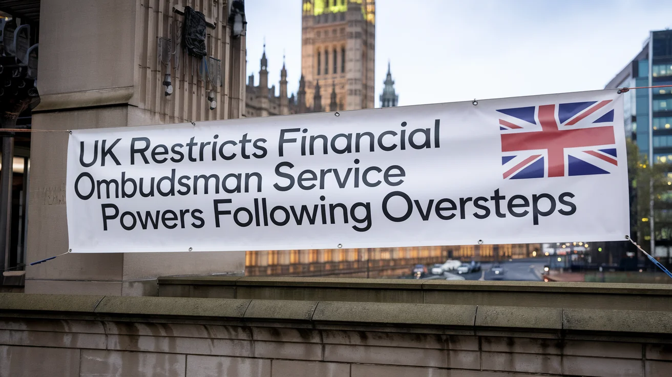 UK Restricts Financial Ombudsman Service Powers Following Oversteps